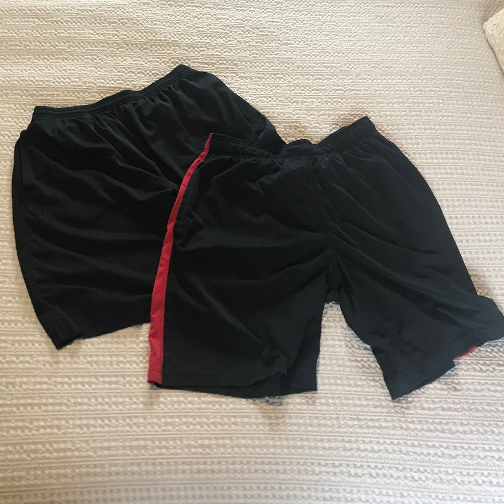 Lot of 2 Nike Mens Basketball Shorts